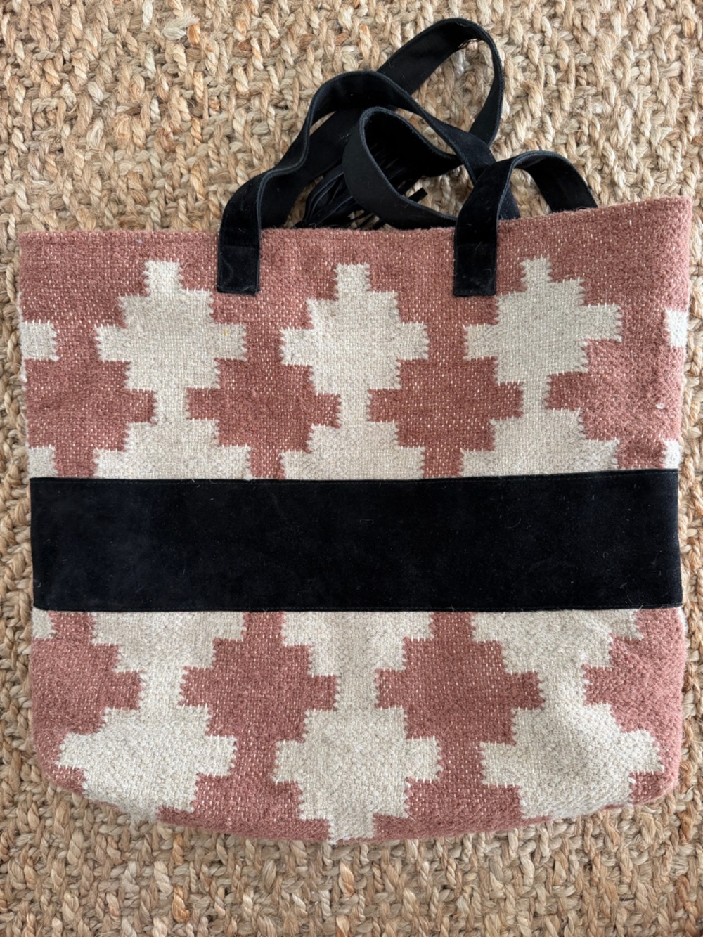 Lovestitch Boho colorful Pattern Tote Bag - Picture 3 of 5
